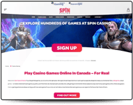 Spin casino ontario en